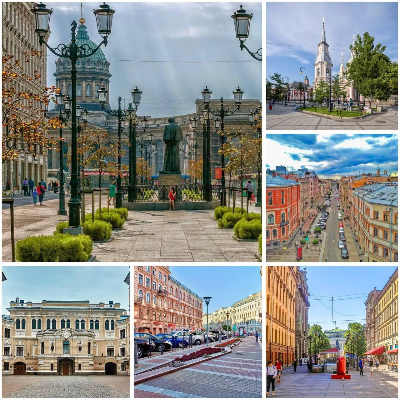 🚶 Топ пешеходных улиц Петербурга, где можно прочувствовать город во всей красе:

➡️ Малая Конюшенна