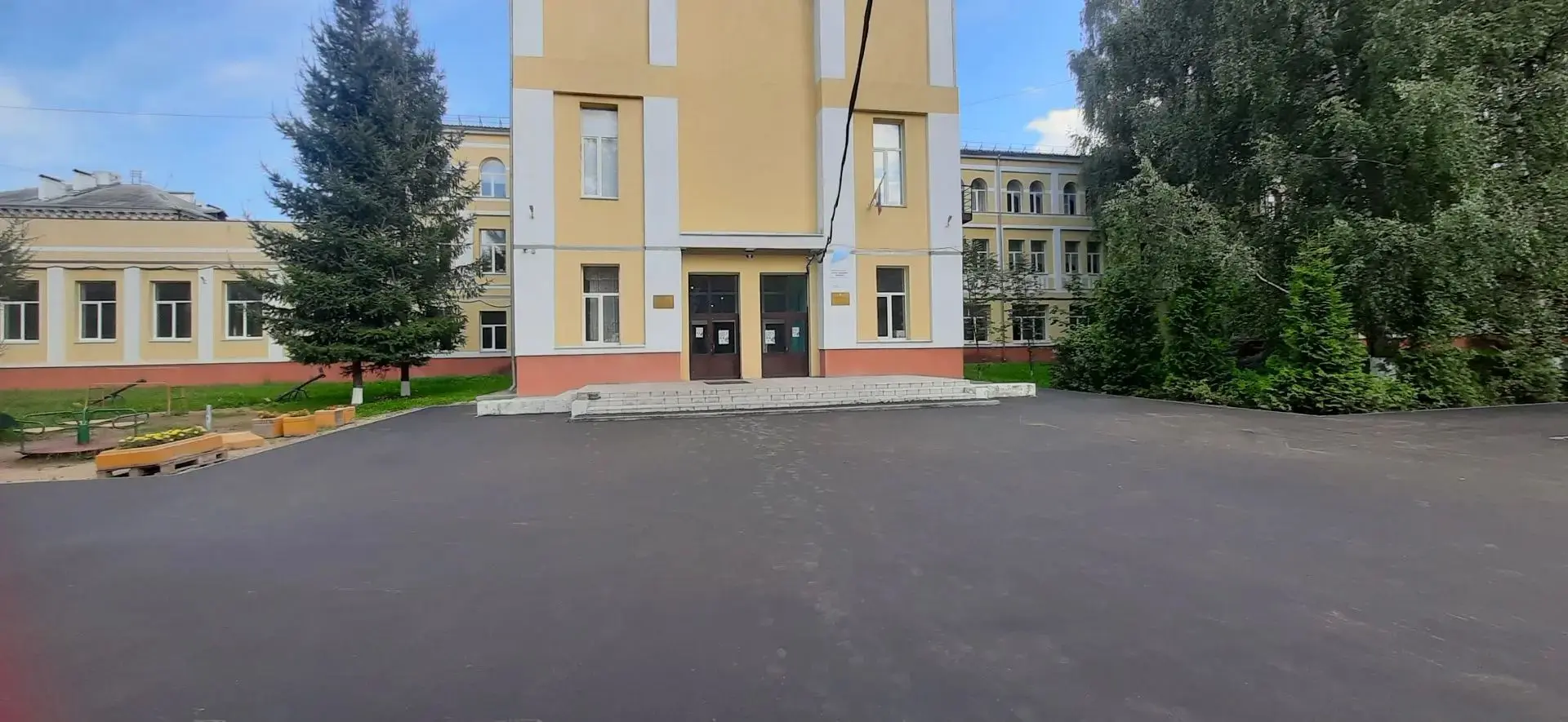🛎 Гимназия готовится к встрече с учениками!
