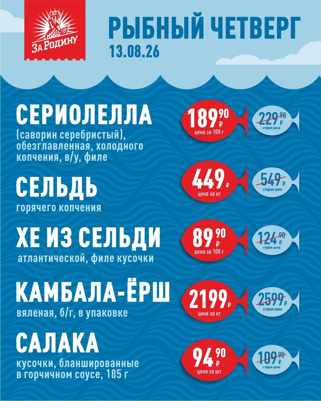 Свистать всех наверх: прямо по курсу рыбный четверг!