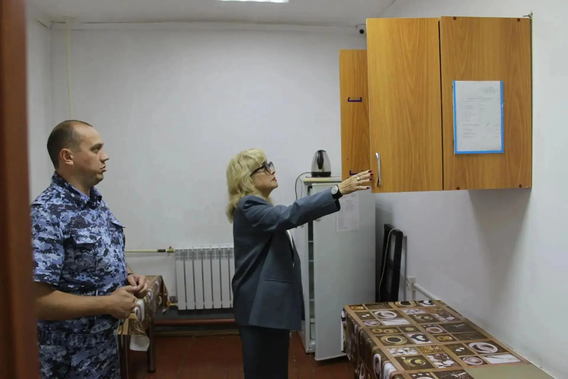 Члены Общественной наблюдательной комиссии в Республике Хакасия проверили условия содер...