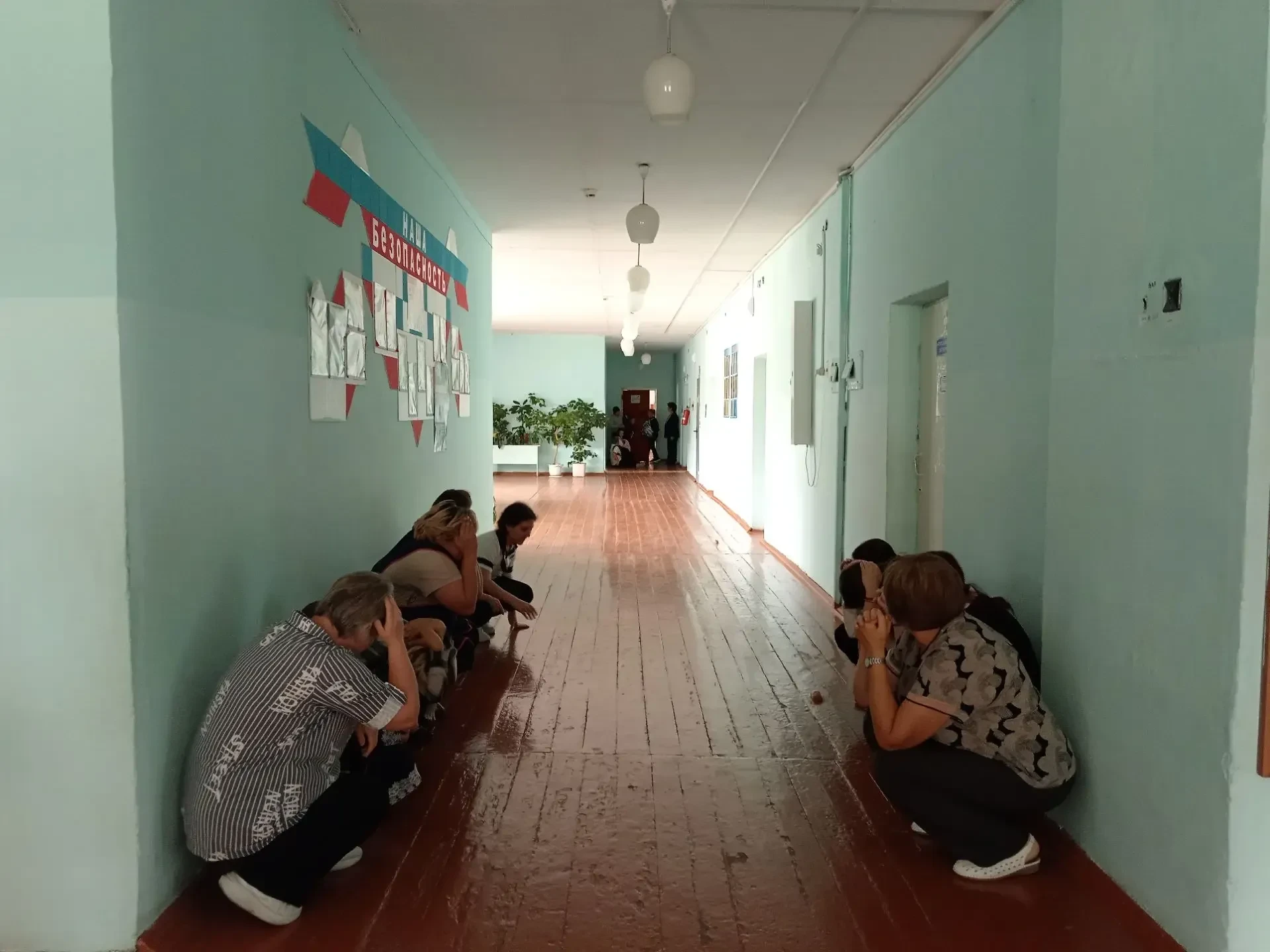 4 сентября в школе прошли учения по АТЗ.