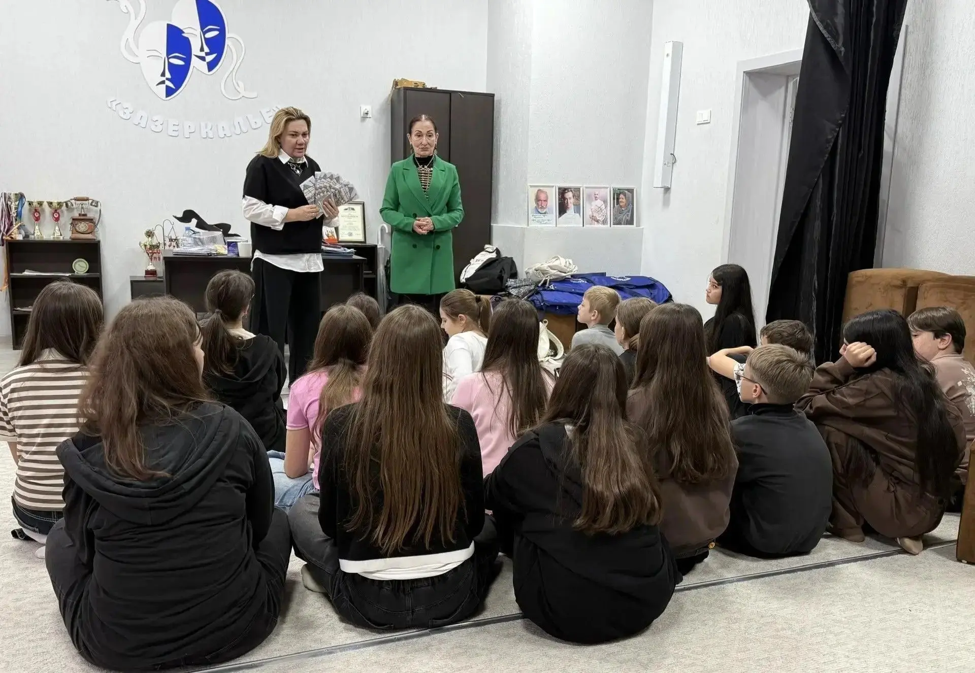 🕯️17 апреля в «Детской школе искусств посёлка Тульского» прошла беседа о геноциде в го...