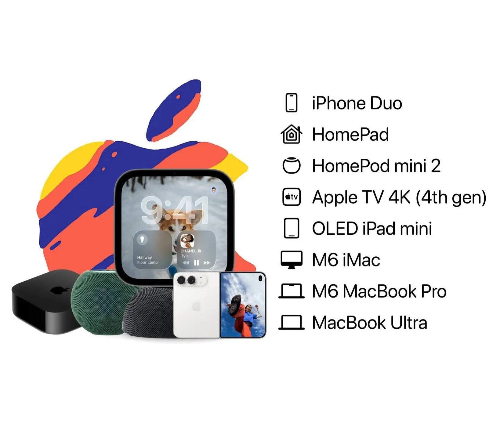 Ожидается, что Apple выпустит не менее 8 новых продуктов в этом месяце!