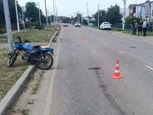 🚨 В Каневском районе ищут очевидцев ДТП с мотоциклом и мопедом