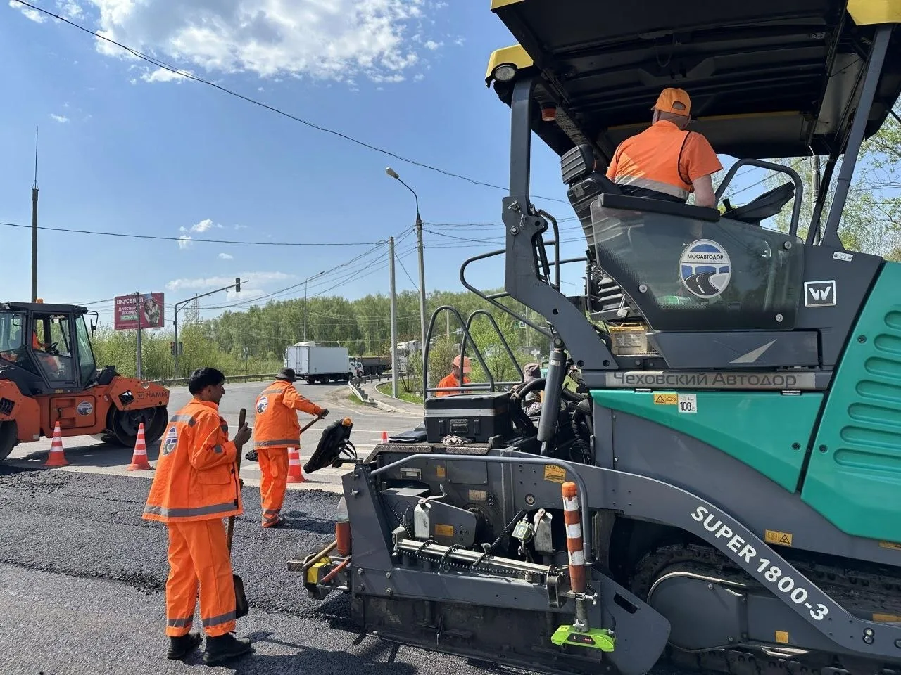 🛣️ Порядка пяти километров дорожного покрытия обновят в Подольске по национальному проекту «Инфрастр