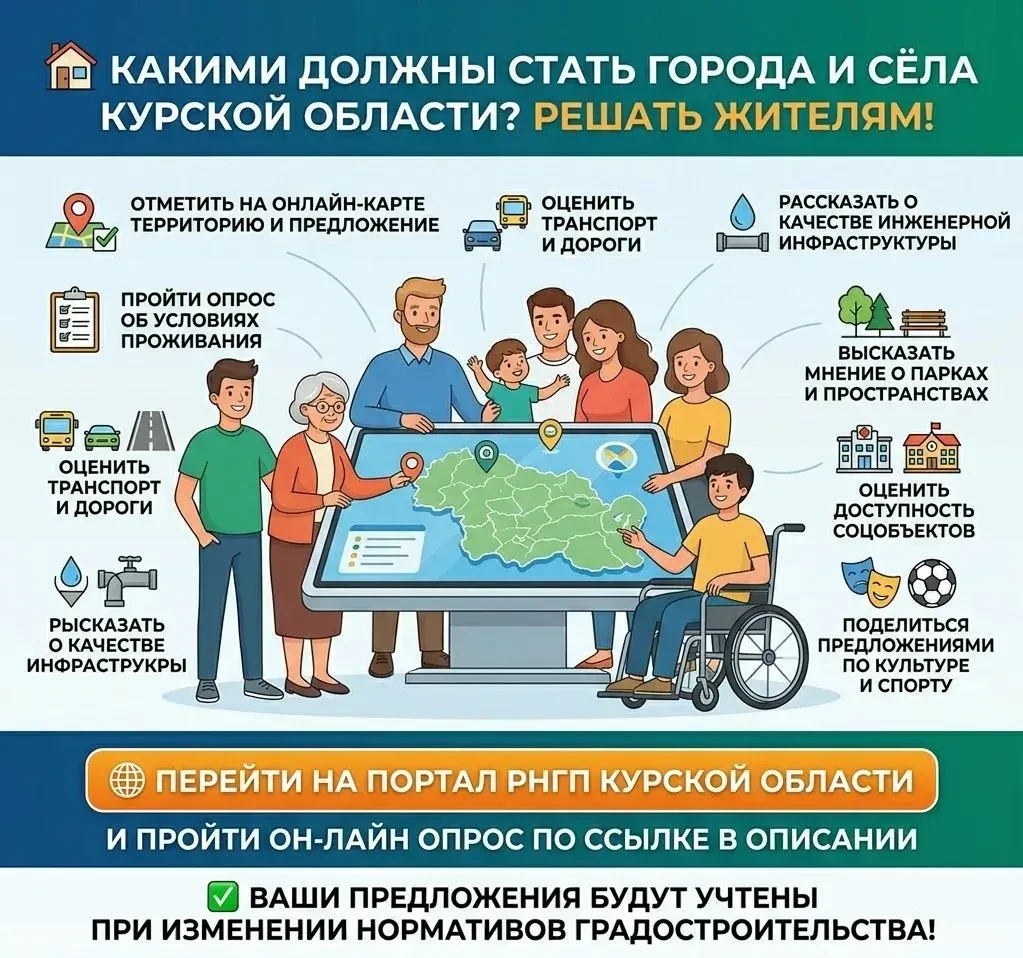 🔔 В Курской области запустили интернет-портал rngpkursk.ru, где жители могут поделитьс...