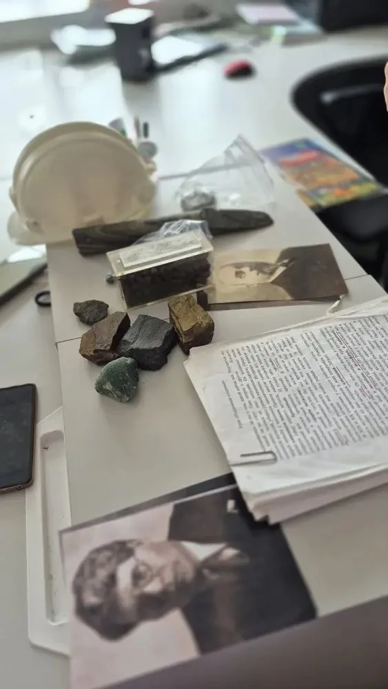 Музейный урок «Тайны Курской магнитной аномалии»  Сегодня в 7 «В» классе прошёл необычный музейный у