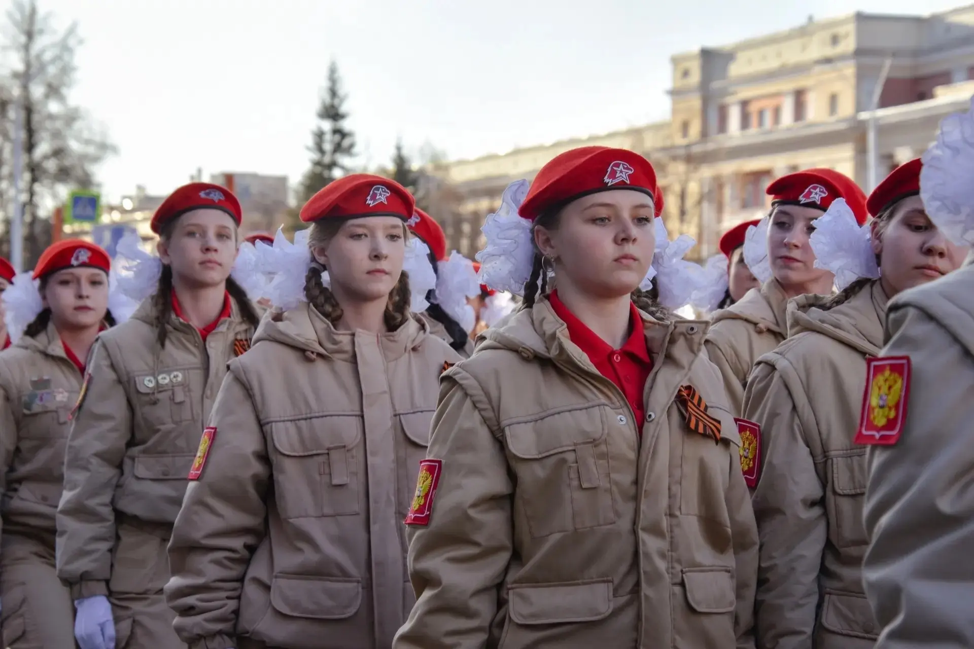 ПАРАД ПОБЕДЫ - ЧЕСТЬ И ГОРДОСТЬ ЛИЦЕЯ!   ⭐️ Сегодня, в этот великий день, по главной площади города 