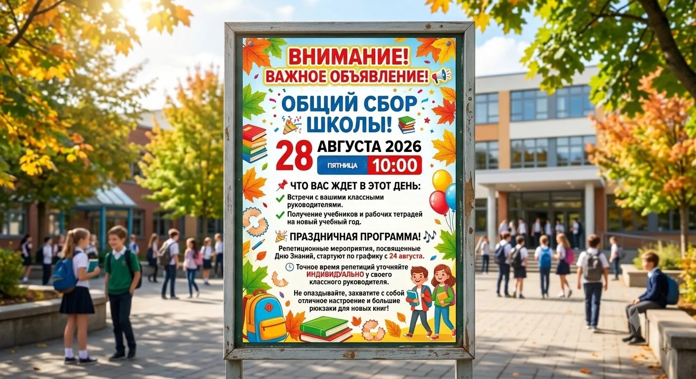 ВНИМАНИЕ! ВАЖНОЕ ОБЪЯВЛЕНИЕ! 📢
