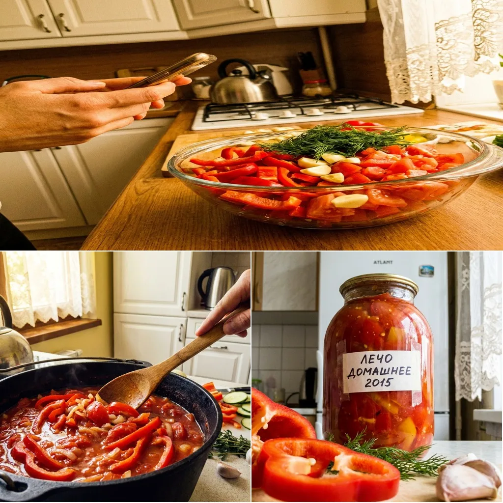 🥒 ЛЕЧО С ПОМИДОРАМИ