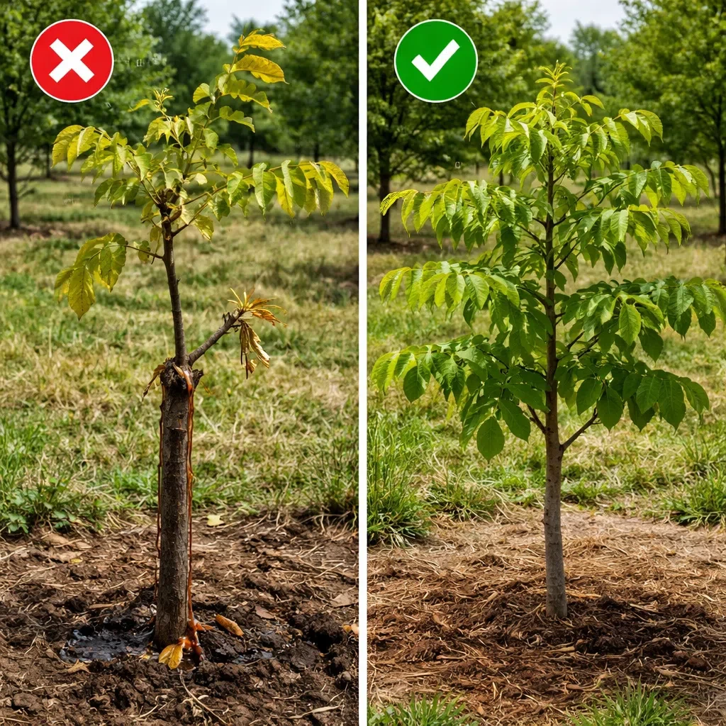 🌳 ПОЧЕМУ ВЕСНОЙ С СЕРЕЖКАМИ НЕЛЬЗЯ САДИТЬ ОРЕХ
Многие сажают грецкий орех в апреле, ориентируясь на