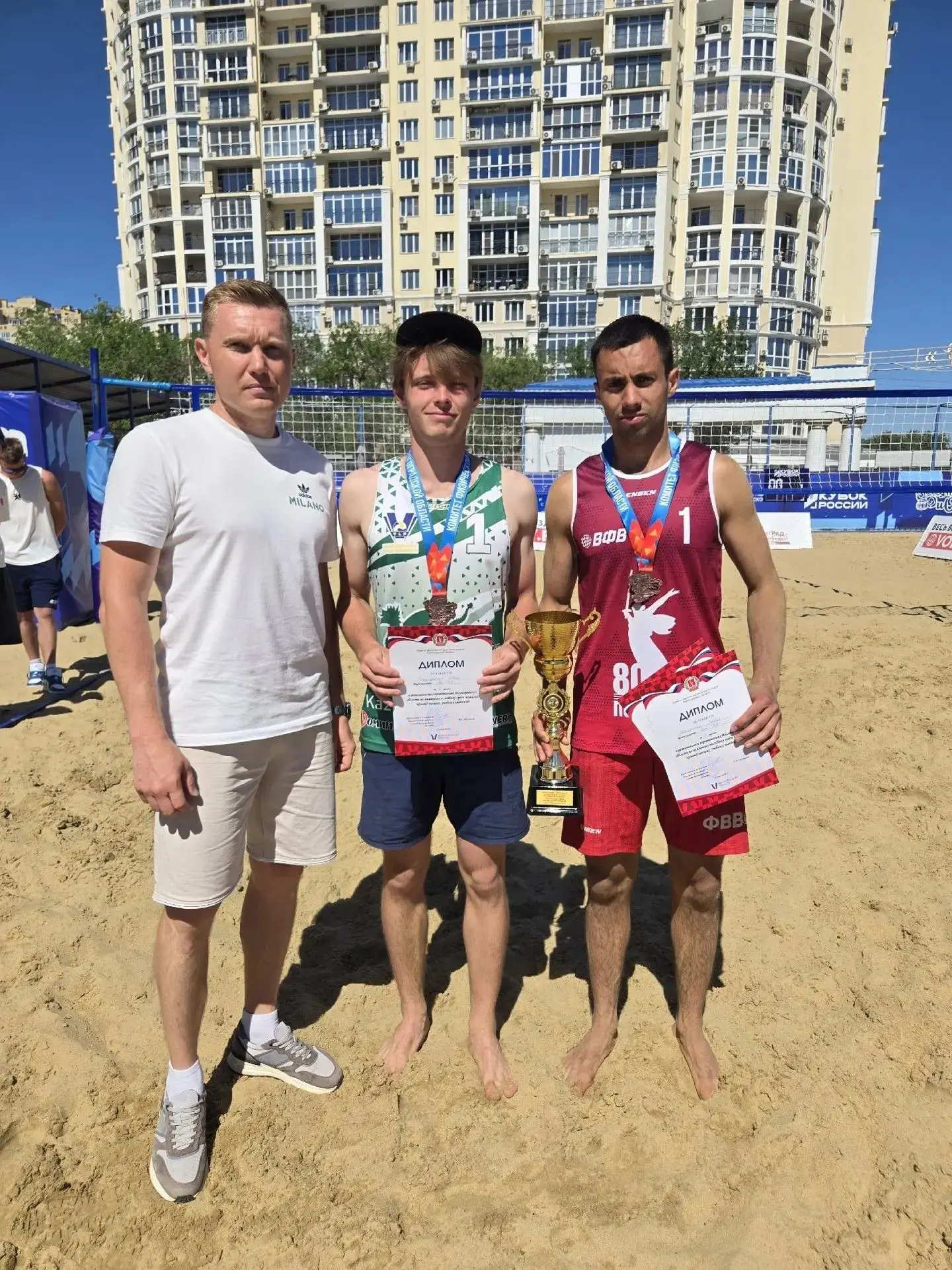 🏐Пляжный волейбол: бронза у студентов Волгоградского ГАУ   23 мая на пляжных кортах стадиона «Динамо