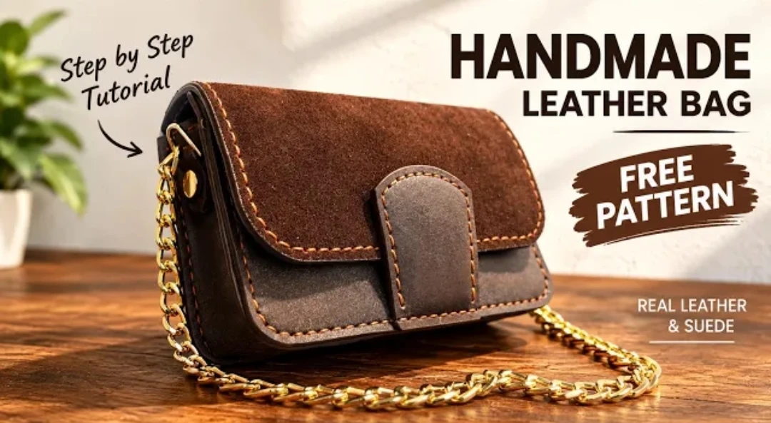 Интересная сумочка кроссбоди от Chervoleather