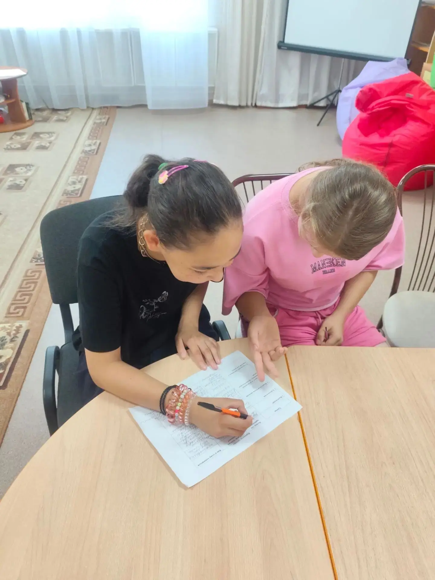 Десятое занятие пятого модуля проекта "Добрые перемены"  прошло в КГКУ "Детский дом 21".