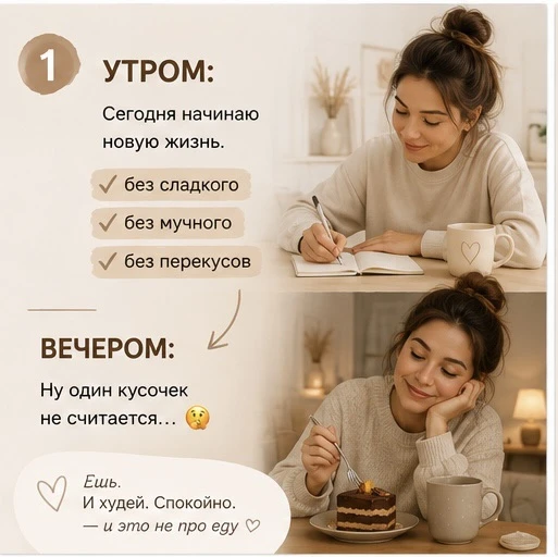 Немного юмора перед сном 😁

Ешь.
И худей. Спокойно.
— и это не про еду