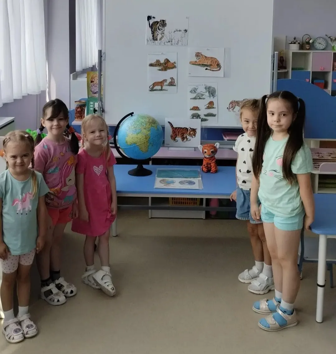 🐯 Сегодня, 29 июля, отмечается Международный день тигра. 
В средней группе прошло тематическое заня