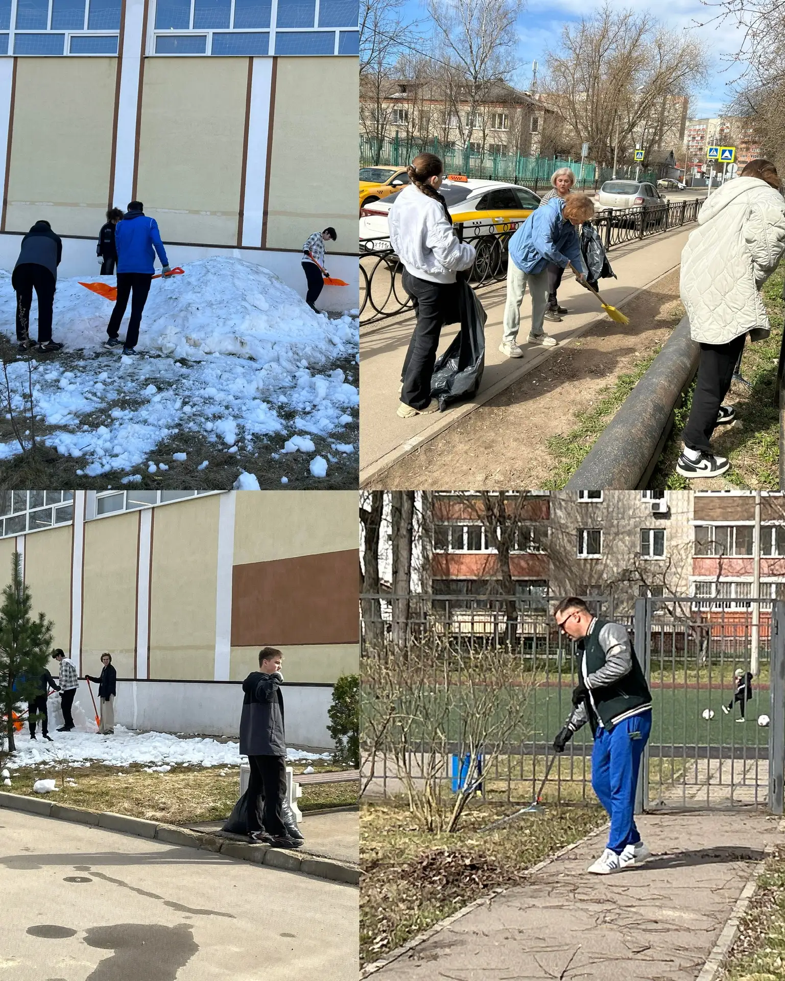 Сегодня, 4 апреля, в нашем лицее был дан старт месячнику благоустройства. Чтобы очистить территорию 
