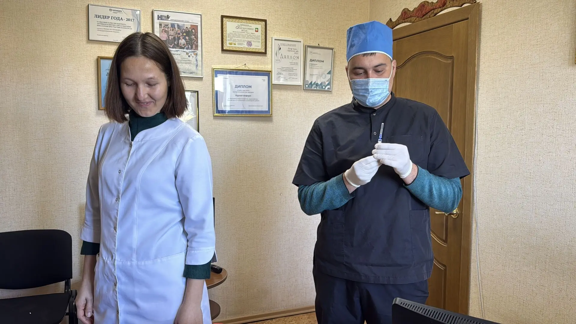 💉 Вакцинация на рабочем месте