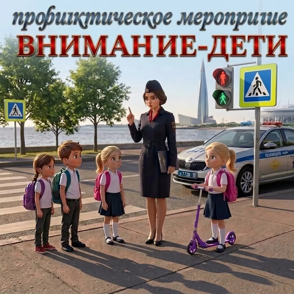 👶На территории Приморского района г.Санкт-Петербурга началось профилактическое меропри...