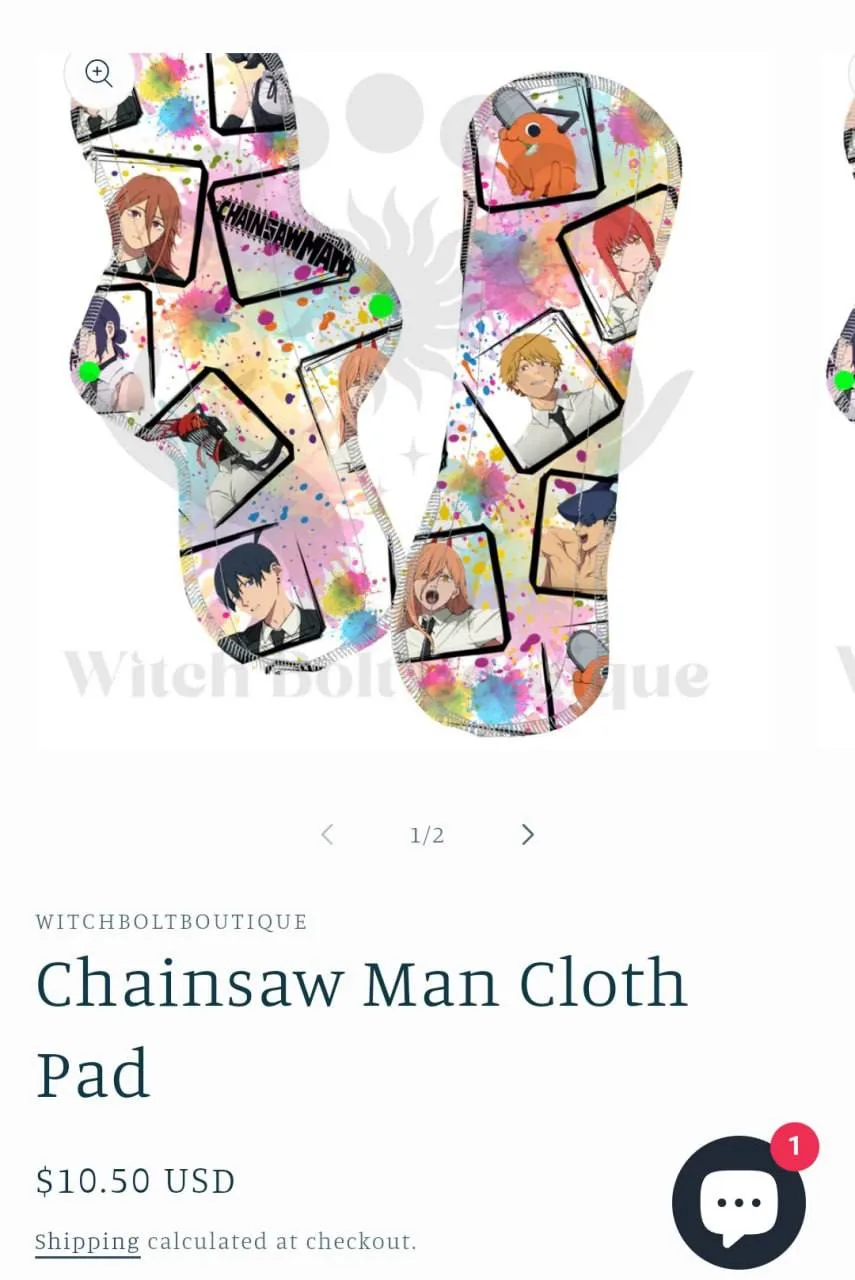 🙁Аниме-мерч зашёл туда, куда мы не просили.
Американский бренд Witch Bolt Boutique выпустил многора