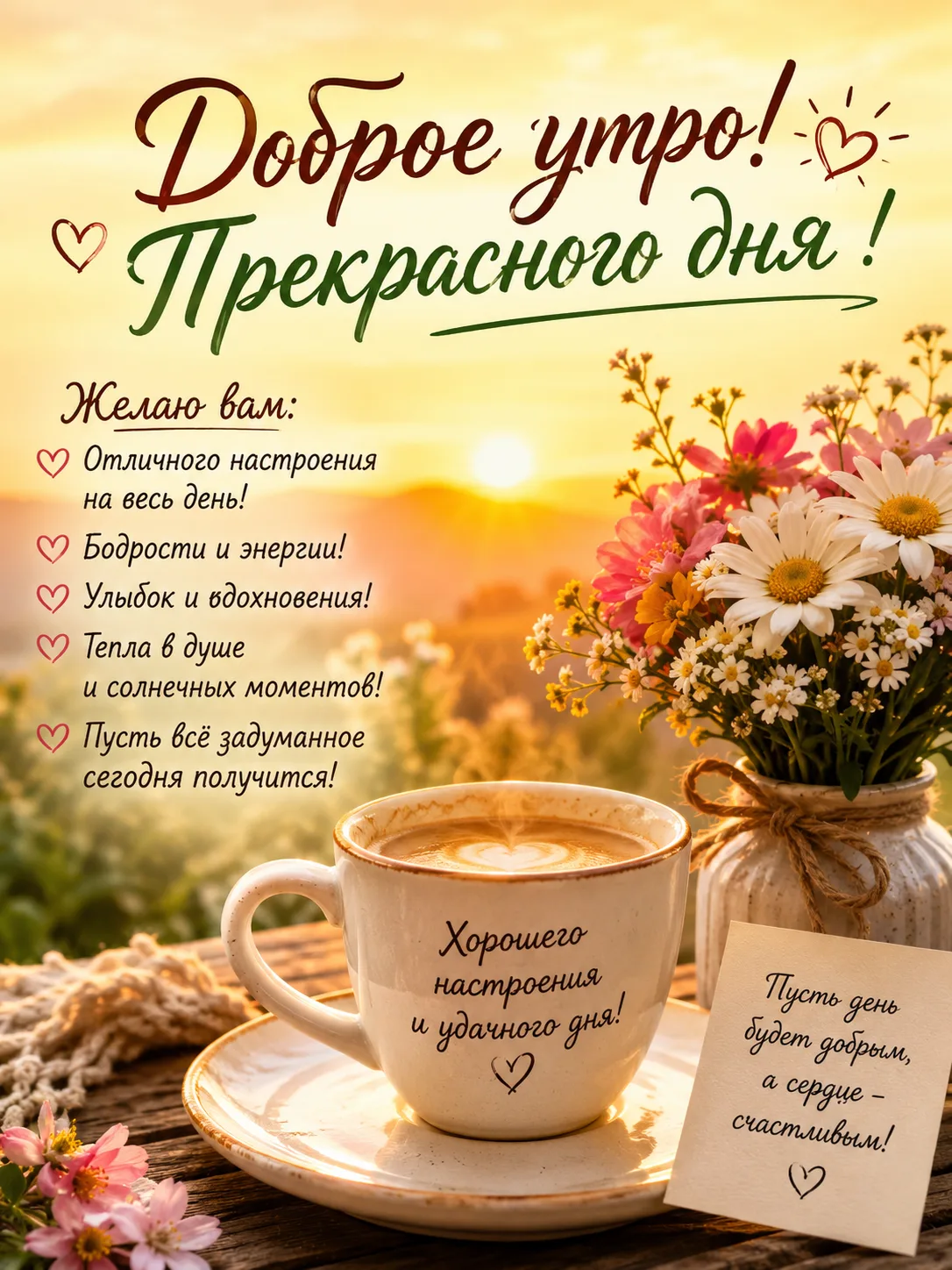 С добрым августовским утром☀️
