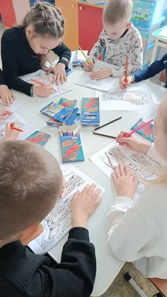 🐆 Сегодня в нашей подготовительной группе прошёл увлекательный День леопарда! 🐾  Наши воспитанники п