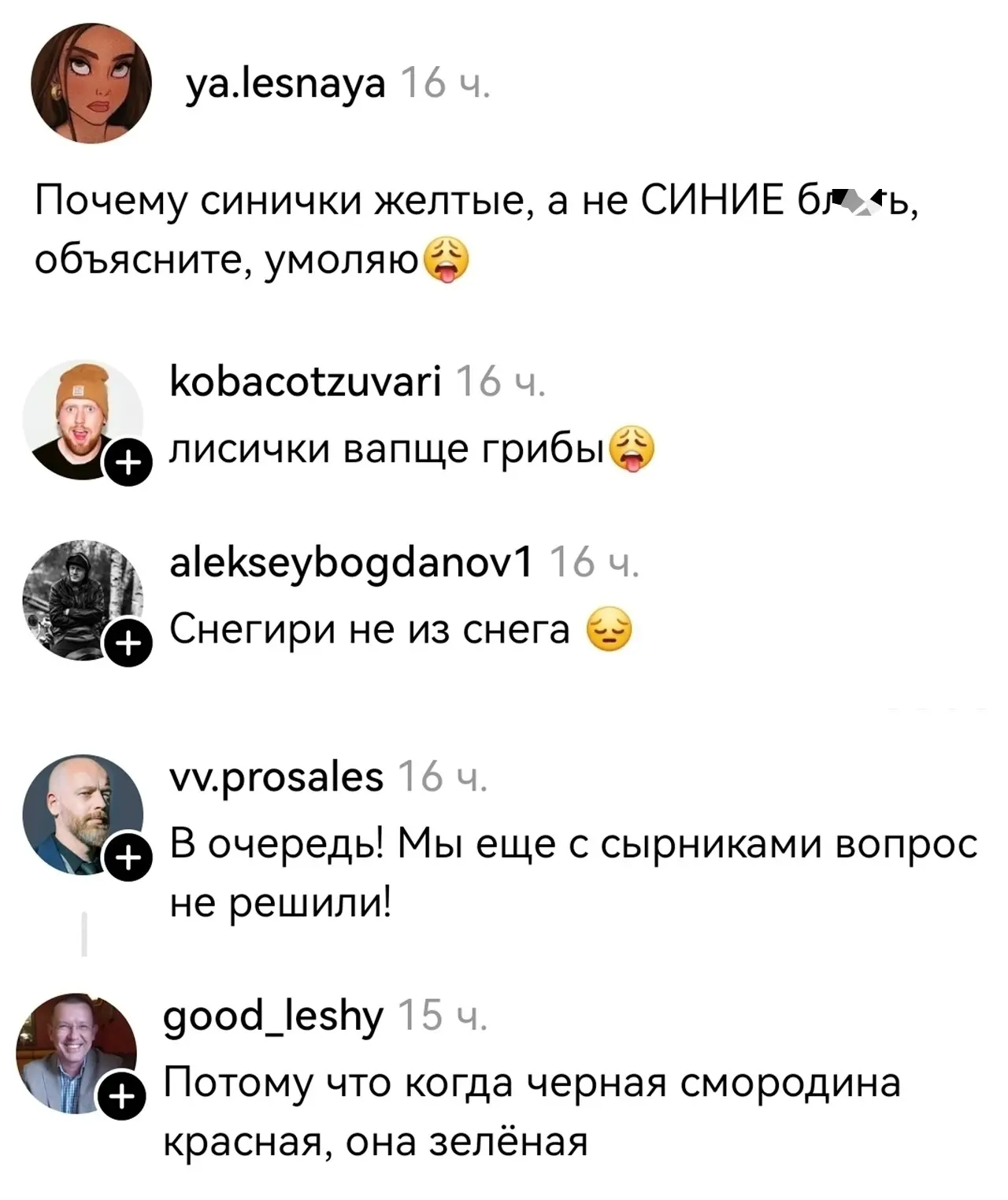 Ктo-нибудь видел бляху муху и ядренну вoшь ?😁 
Beсь миp постpоен на лжи 🤣
