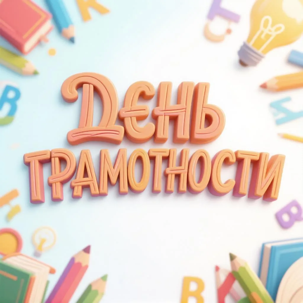 📚 8 сентября — Международный день грамотности.