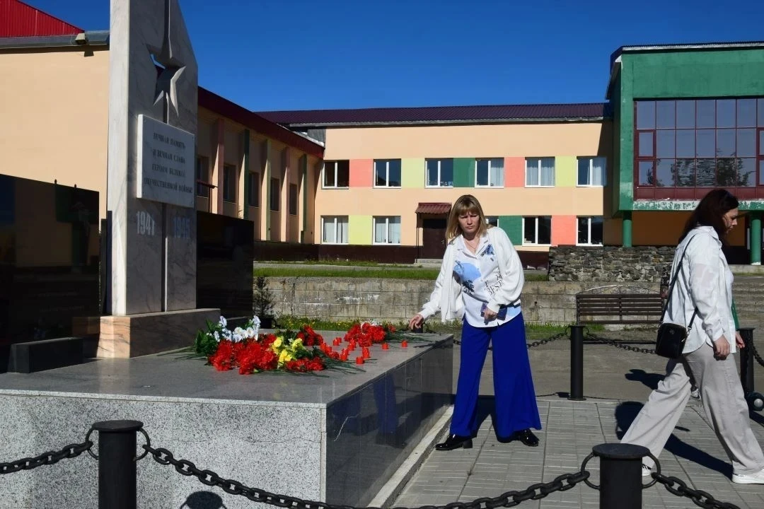 В Светлогорске жители почтили память героев Великой Отечественной войны