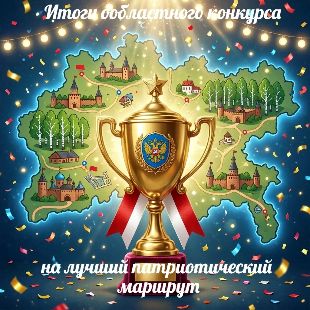 С апреля по июнь 2026 года проходил областной конкурс на лучший патриотический маршрут ...