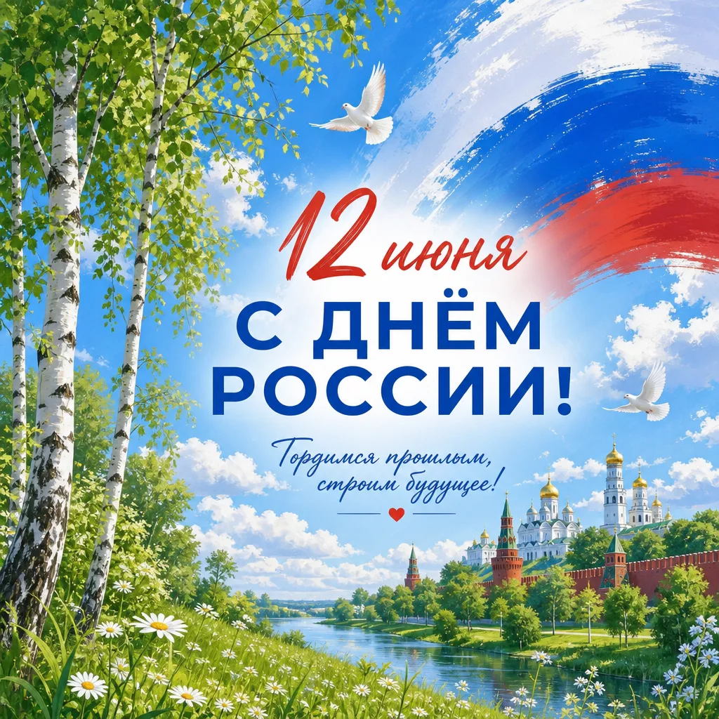 С Днем России! 🇷🇺✨

12 июня мы отмечаем день нашей большой, сильной и прекрасной страны. 🏔️ Росси