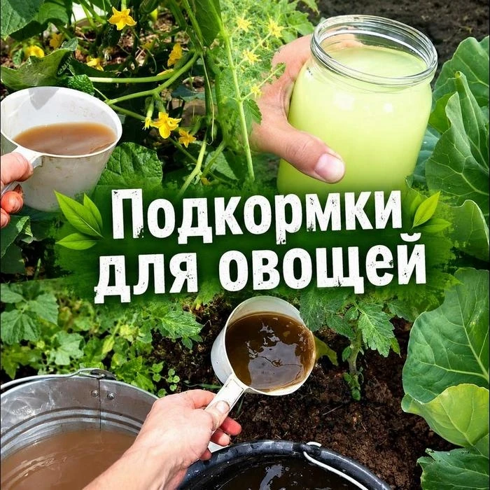 Как получать богатый урожай овощей каждый сезон: проверенные народные подкормки 

✒💥Чтобы овощи рос