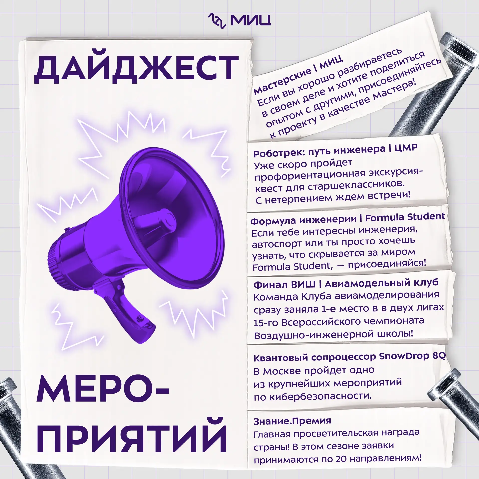 Дайджест МИЦ