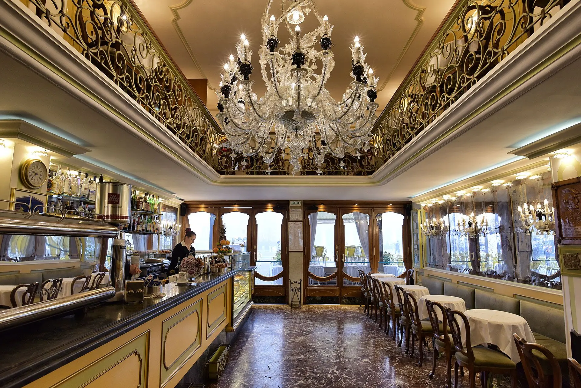 Caffè Lavena на площади Сан-Марко  - знаковое место для художественной жизни Венеции  X...