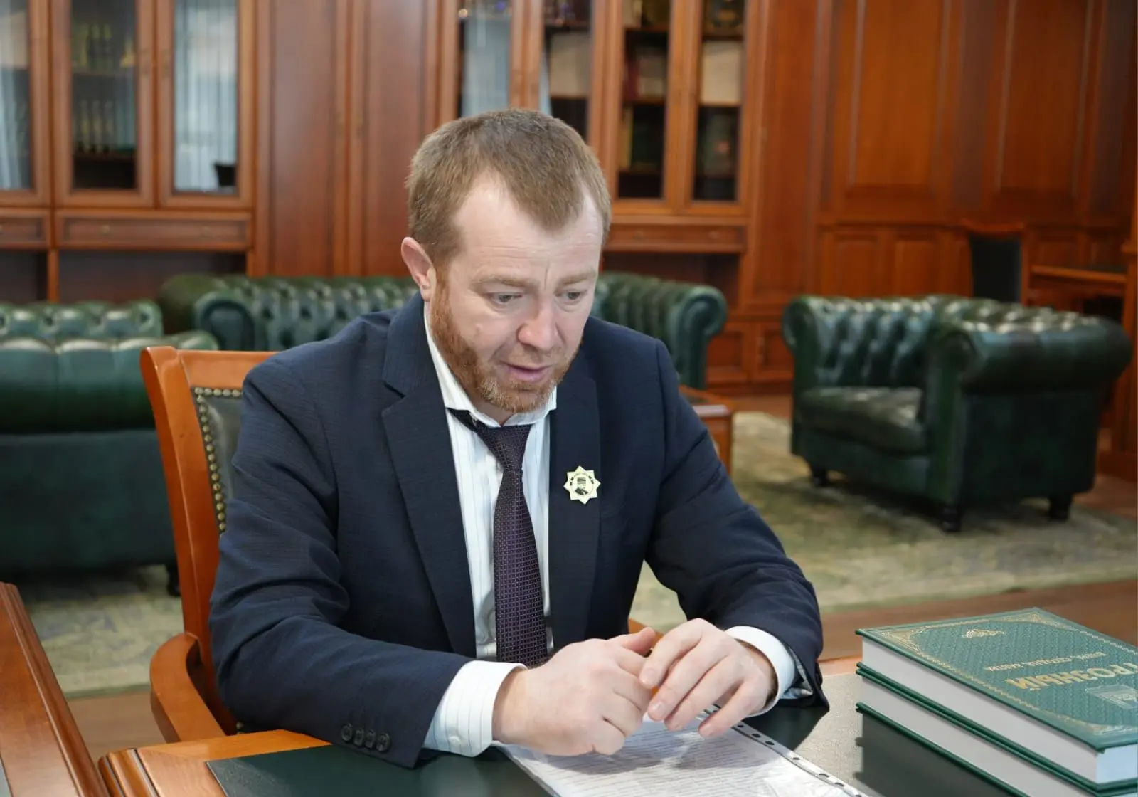 Ассаламу Алайкум!  Сегодня Руководитель Администрации Главы и Правительства ЧР Галас Таймасханов про