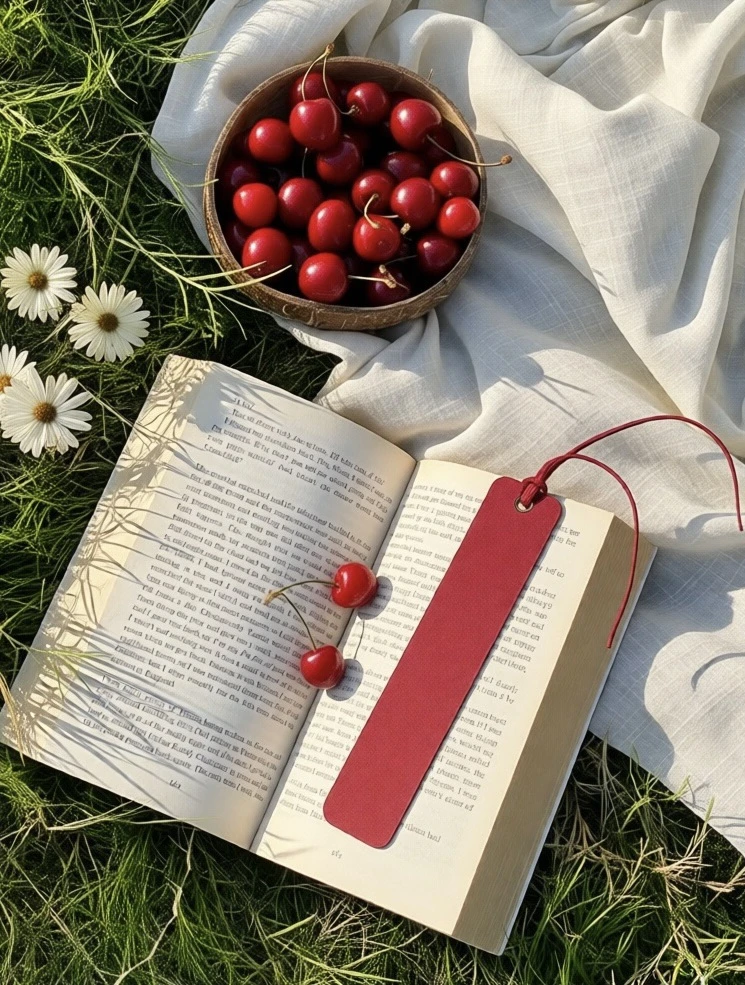 Лето, солнце, шелест страниц... Что может быть лучше? ☀️

Кусочек идеального дня: свежая вишня, рома