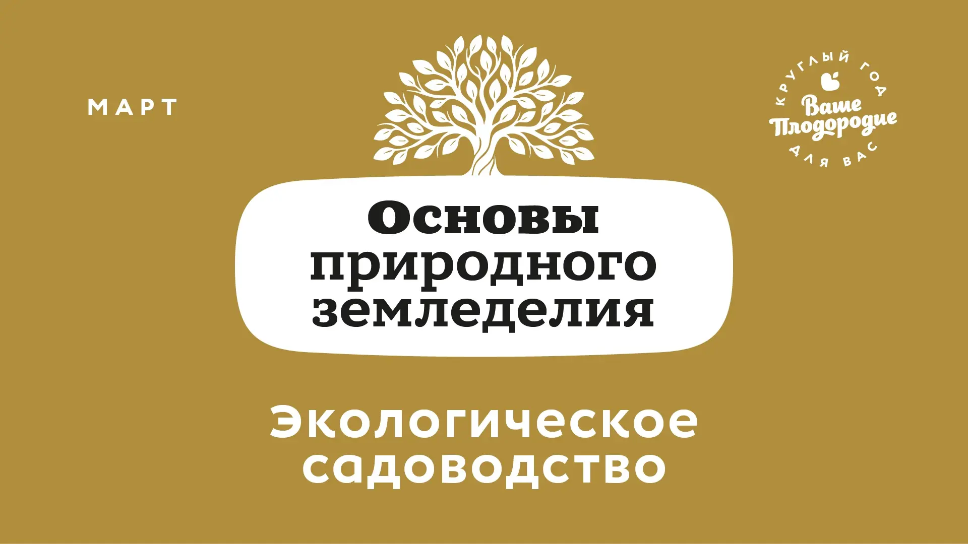🌱 Март — время просыпаться! Месяц «Основ Природного Земледелия» в «Вашем Плодородии» 🌱