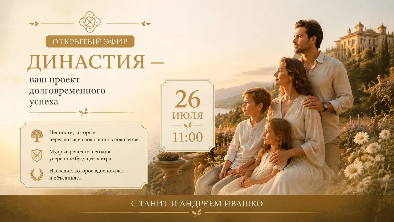 Есть слово, которое мы слышим — и сразу видим корону. Портрет в золотой раме. Скрипку, передающуюся 