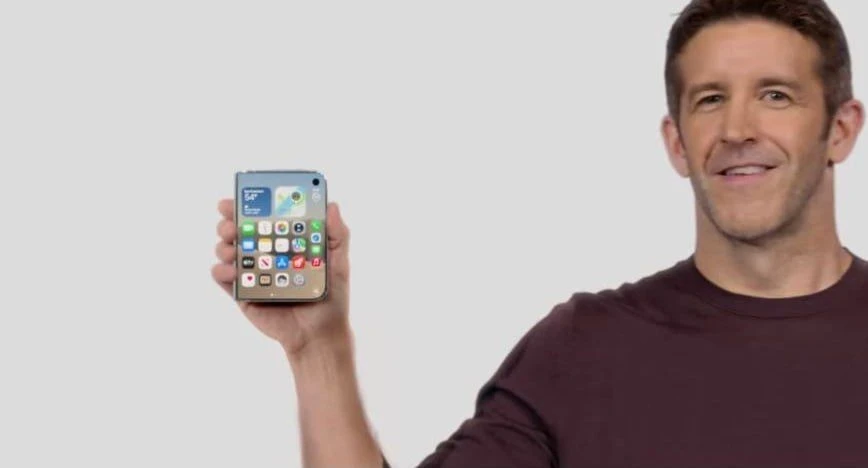 Apple показала первый складной айфон — iPhone Duo
