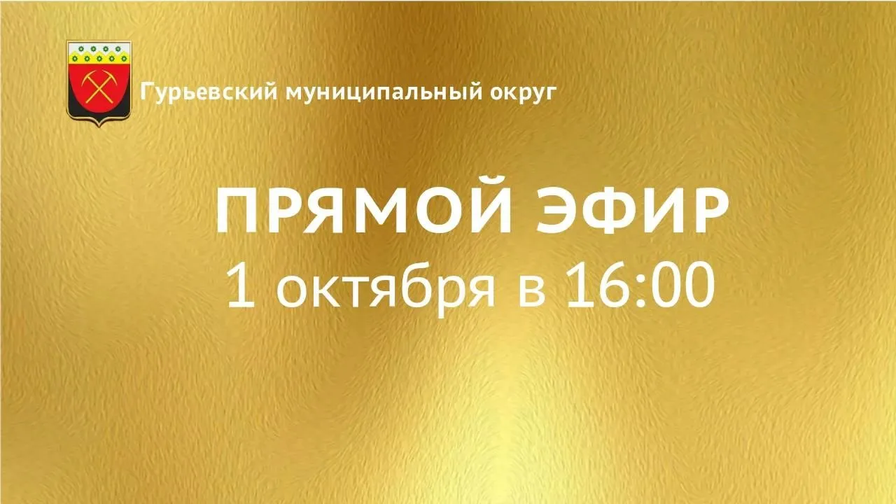 Прямой эфир на тему: Пассажирские перевозки и работа автотранспортной сети в Гурьевском...