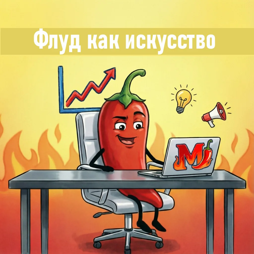 Флуд как искусство: как направлять болтовню в полезное русло

Долгое время мой чат был местом, где в