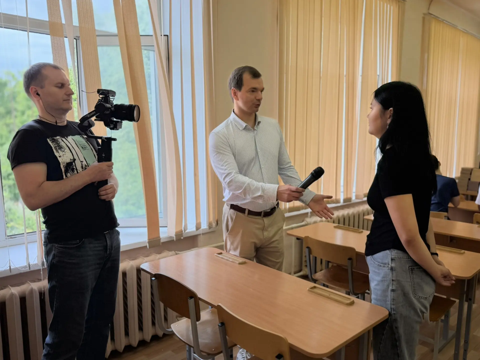 🎥 Минпросвещения России готовит сюжет о краткосрочной образовательной программе ЦМС