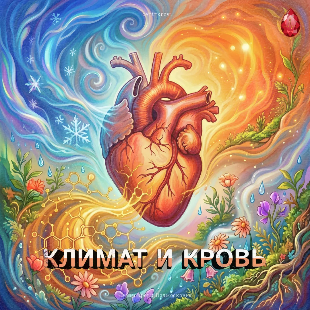 Во Всемирный метеорологический день о влиянии погоды на кровь   ☀️⛈️ Сегодня в мире отмечается празд