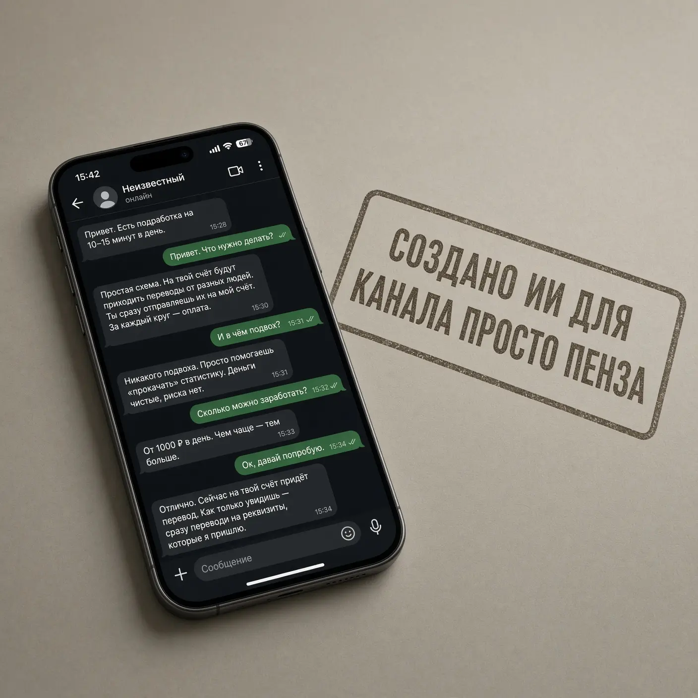 В Кузнецке несовершеннолетняя девушка попала под следствие из‑за участия в схеме с дене...