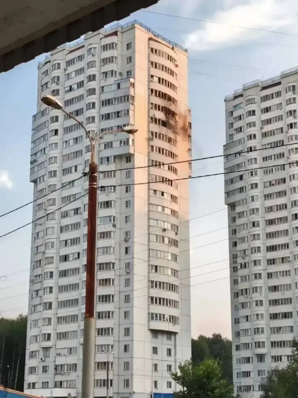 🚨 Ночью силы ПВО отражали атаку БПЛА над Подольском