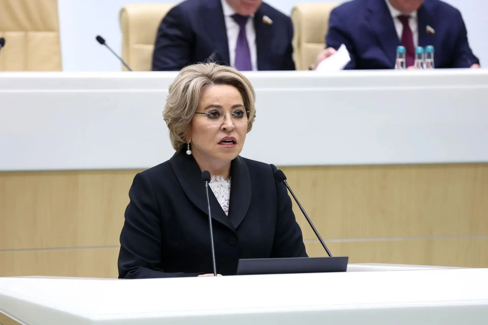 Сегодня в Совете Федерации прошли парламентские слушания по обсуждению проекта федераль...
