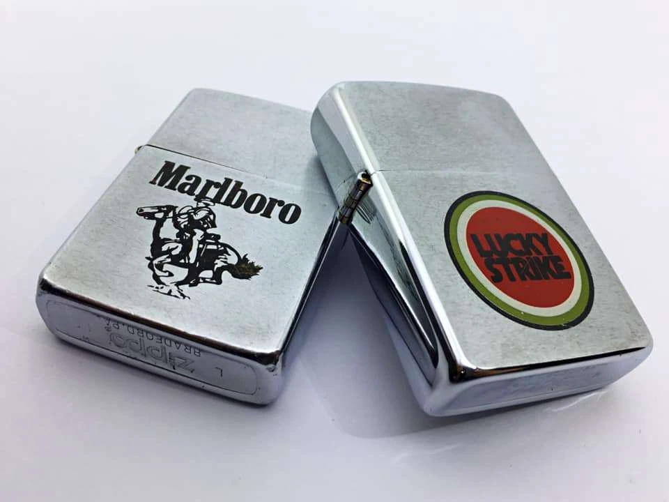 Zippo Marlboro & Zippo Lucky Strike.