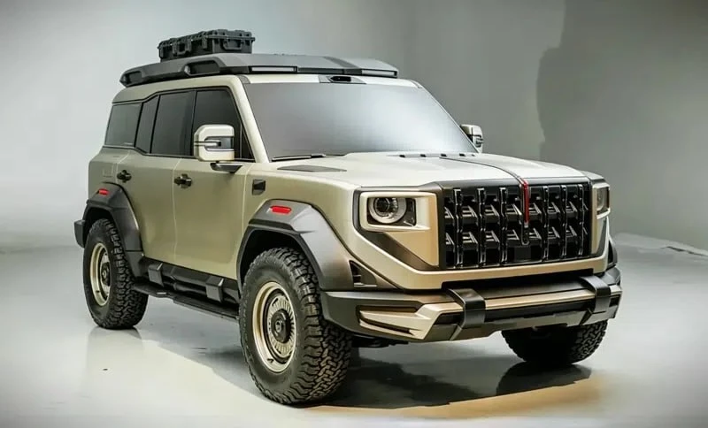 Компания Hongqi официально представила новый внедорожник G919 — рамную модель с гибридн...