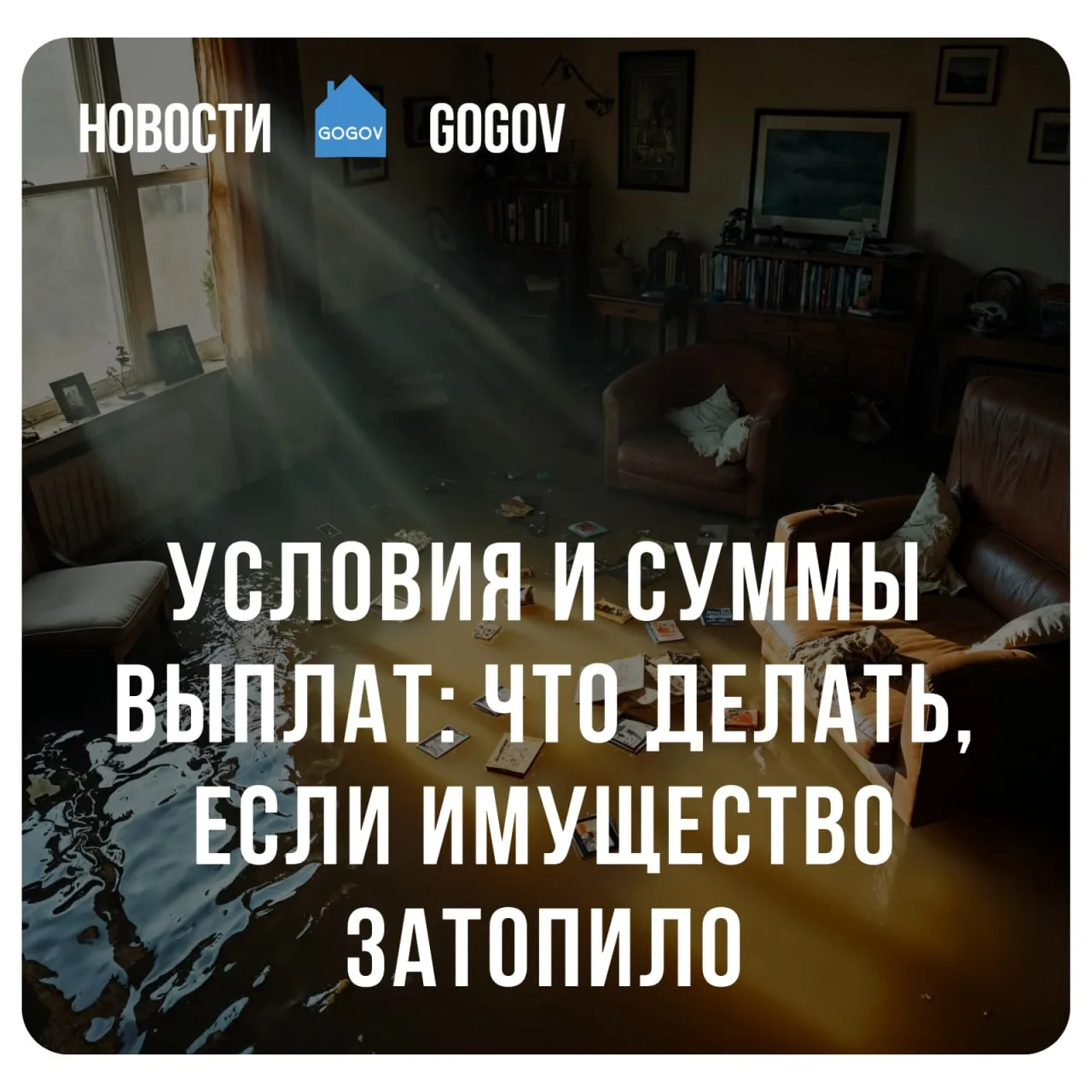 🌊 Для получения компенсации после паводка нужен официальный режим чрезвычайной ситуации, фиксация ущ