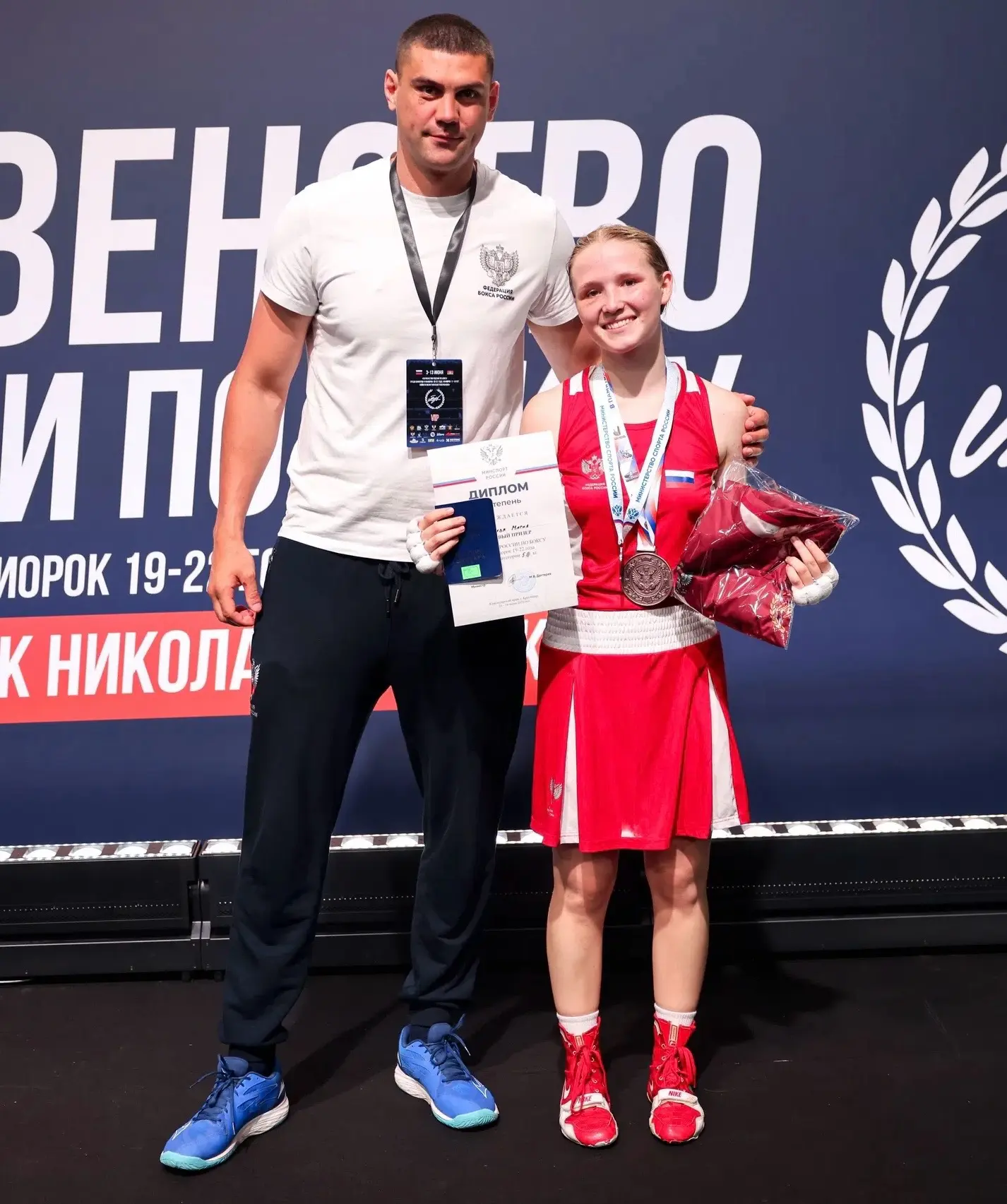 🥉 Поздравляем Марию Черданцеву с бронзовой медалью Первенства России по боксу среди юниорок 19–22 л